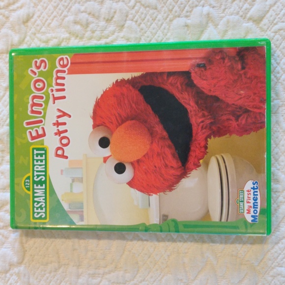 Sesame Street Elmo's Potty Time My First Moments Learning DVD Video 2006 Used - Picture 1 of 7